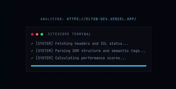 SiteScope — Audit Web — illustration 2
